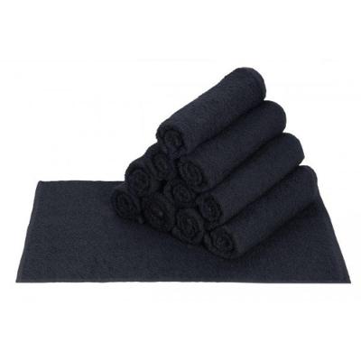 Toalha De Manicure E Pedicure 28x45cm Salão Beleza P/unha - Preto Preto