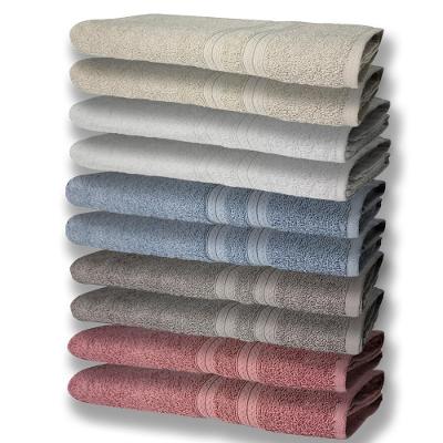 10 Toalhas Grande 2 Rosê 2 Cinza 2 Azul 2 Branco 2 Bege