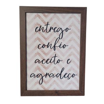 Quadro Decorativo Em Mdf Para Quarto/sala (33x24,5) Quadro 6