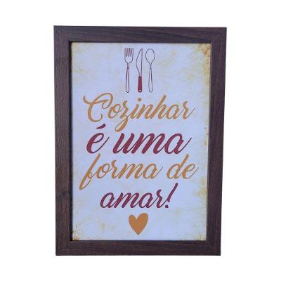Quadro Decorativo Em Mdf Para Quarto/sala (33x24,5) Quadro 5