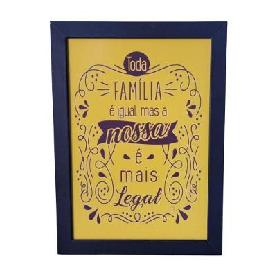 Quadro Decorativo Em Mdf Para Quarto/sala (33x24,5) Quadro 10