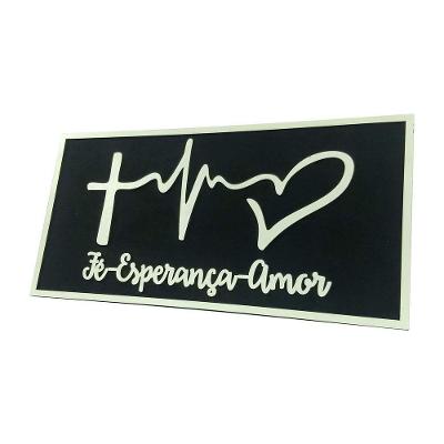Quadro Fé Esperança E Amor