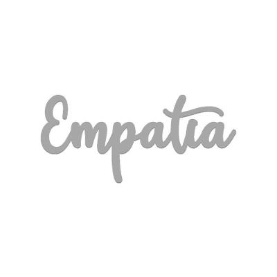 Arte Empatia 35cmx16cm - Cria Arte Laser Cinza Claro