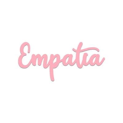 Arte Empatia 35cmx16cm - Cria Arte Laser Rosa Claro