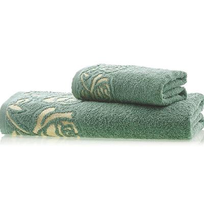 Jogo De Toalha Lmpeter Guadalupe (01 Banho + 01 Rosto) Verde Moss