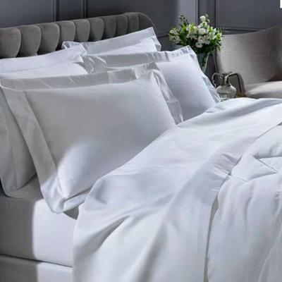 Kit De Cama Buettner King 1000 Fios Dobra Feita 4 Pçs Branco
