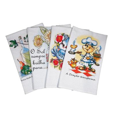 Pano De Prato Lomaer aria 70 X 90Cm Estampado 12 Unidades