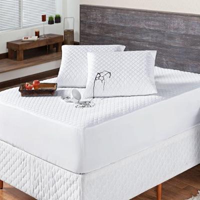 Protetor De Colchão Impermeável Matelado Solteiro Branco