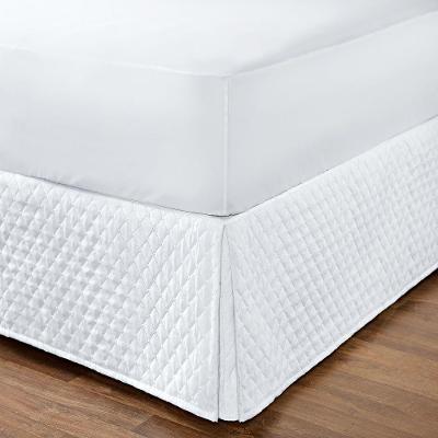 Saia Box Casal Matelada Branca Enxovais Aquarela 1 Peça