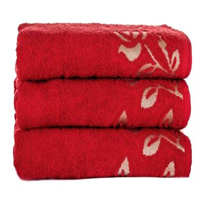 Toalha De Banho Lmpeter Guadalupe 75Cm X 150Cm Sangria 03un
