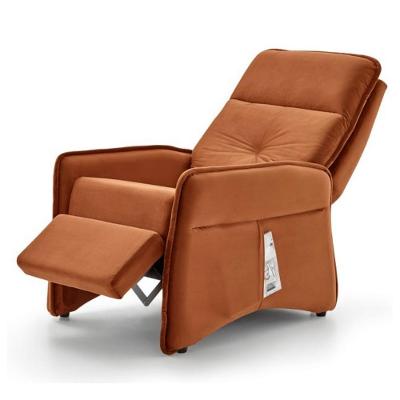 Poltrona Reclinável Mh-3791 Herval Estofada Motorizada Terracota B
