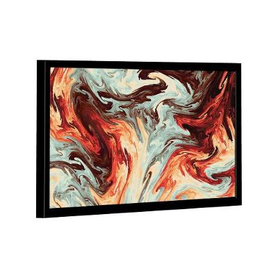 Quadro Lava Abstrata -- Br Artes