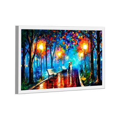 Quadro Pintura De Casal Caminhando -- Br Artes