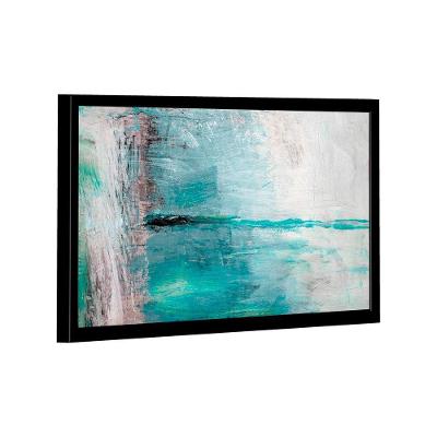 Quadro Pintura Água Abstrato -- Br Artes