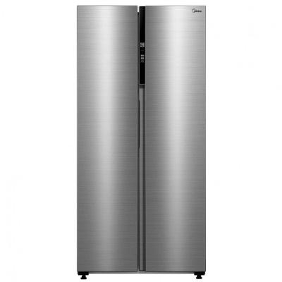 Geladeira Midea 442 Litros Frost Free Side By Side Rs598fga042 Inox 110v