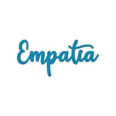 Arte Empatia 35cmx16cm - Cria Arte Laser Azul