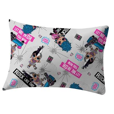 Fronha Portallarda Lol Omg Rock In Roll 48Cmx68Cm Cinza