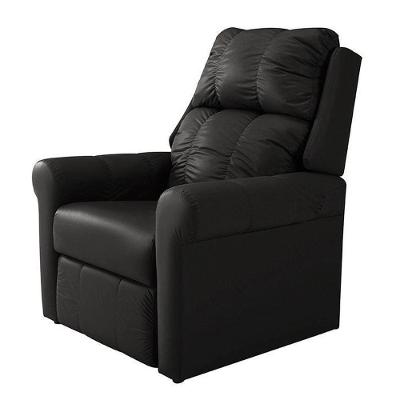 Poltrona Reclinável Mh-1216 Herval Estofada Sem Massageador Preta B