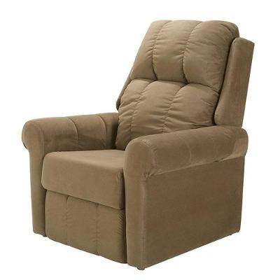 Poltrona Reclinável Mh-1216 Herval Estofada Com Massageador Marrom B