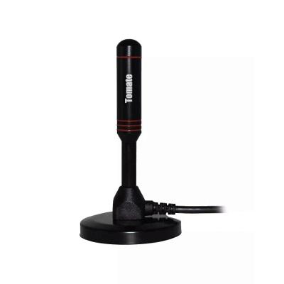 Antena Digital Hd 3.5Dbi Interna Externa Com Imã 3M