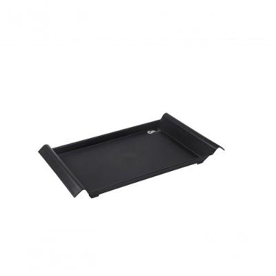 Bandeja Casual Pequena 34 X 19 X 3,8 Cm Preto Coza