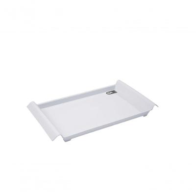 Bandeja Casual Pequena 34 X 19 X 3,8 Cm Branco Coza