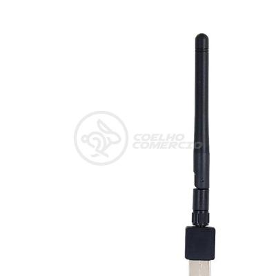 Antena Usb 2.0 Receptor De Wifi Wireless Internet Sem Fio 1200Mbps 802.Inn Pc Notebook 56