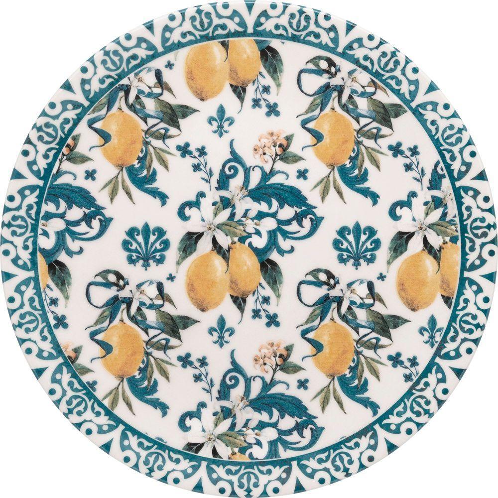 Kit 8 Pratos Rasos Unni Siciliano Oxford® Cerâmica 26 Cm - 1