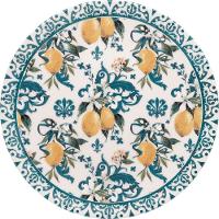 Kit 8 Pratos Rasos Unni Siciliano Oxford® Cerâmica 26 Cm - 1