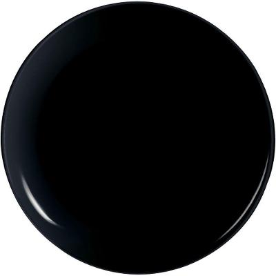 Luminarc Friend'S Time Prato Pizza 2X32X32Cm Vidro Temperado Preto