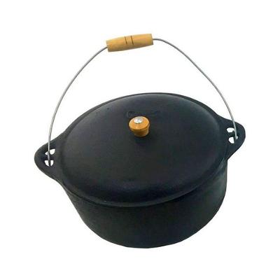 Panela Ferro Fundido Caldeirao Antigo Nº 20 3L 27,5x16cm
