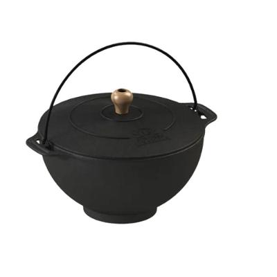Panela Polenteira Ferro Fundido Tampa Ferro Libaneza 5,1 Lts