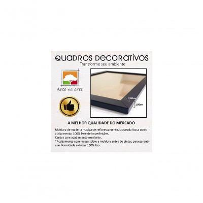Quadros Decorativos 3 Pçs 20x30 Coração Rosa Moldura Branca