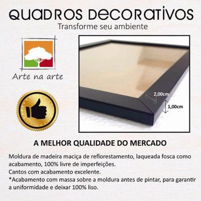 Quadros Decorativos 3 Peças 40x60 Home Moldura Branca