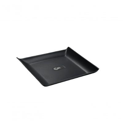 Prato Quadrado Casual Pequeno Cozy 16 X 16 X 2,5 Cm Preto Coza