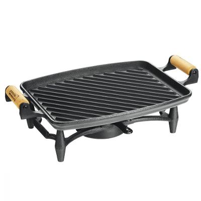 Rechaud 2mil Grill Alça Madeira Fumil 33x25 Cm.