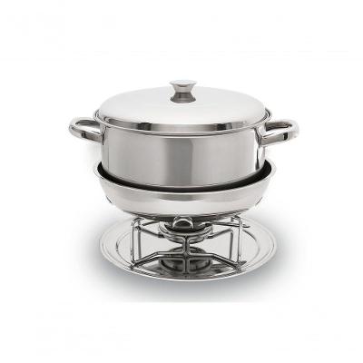 Rechaud Com Banho Maria 5,7 Litros - Platanos - Brinox