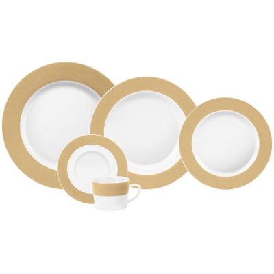 Aparelho De Jantar 30 Peças Cappuccino Schmidt
