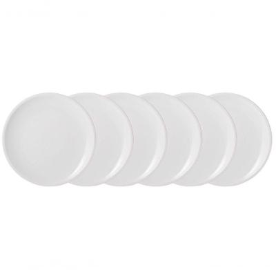 Conjunto De Pratos Rasos 06 Peças Oca Schmidt