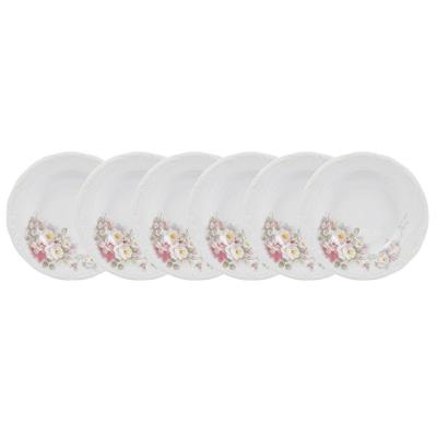 Conjunto De Pratos Fundos 06 Peças Eterna Schmidt
