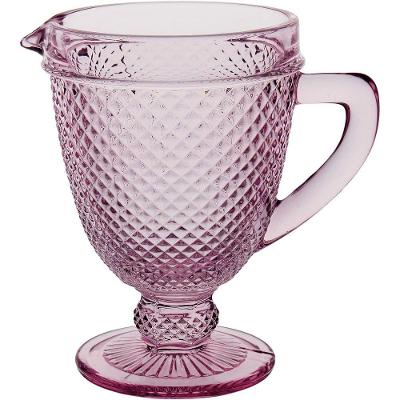 Imperial Jarra 20X20X15Cm 1L Vidro Rosa