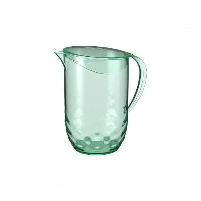 Jarra Com Tampa 2 L Plástico Cor Verde Brook Linha Wave Coza Verde Soft