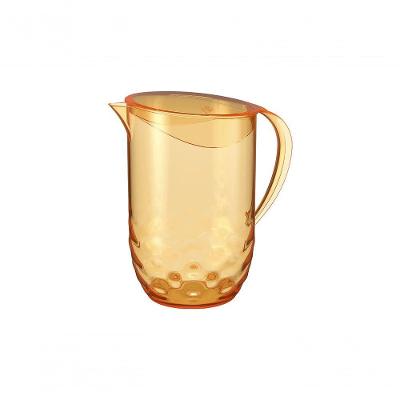 Jarra Com Tampa 2 L Plástico Cor Laranja Flame Linha Wave Coza Laranja