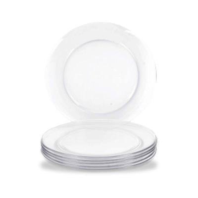 Jogo Com 6 Pratos Raso Gourmet Astral 26 Cm Marinex - Nadir