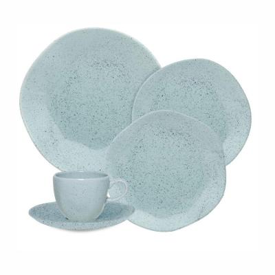 Jogo De Jantar Em Porcelana Ryo Com 30 Peças Oxford Blue Bay