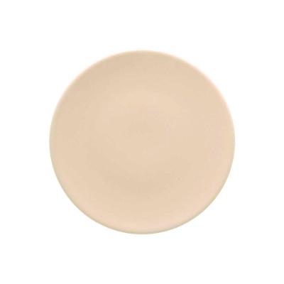 Jogo De Pratos Sobremesa Em Cerâmica Unni Com 6 Peças 18,5cm Oxford Merengue