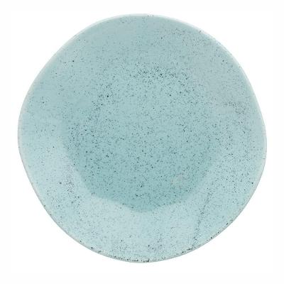 Jogo De Pratos Rasos Em Porcelana Ryo Com 6 Peças 27,5cm Oxford Blue Bay