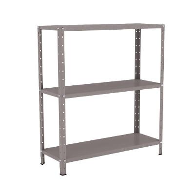 Estante Aço 3 Prateleiras Eaf007 Cinza