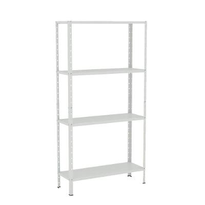 Estante Aço 4 Prateleiras Eaf006 Branca