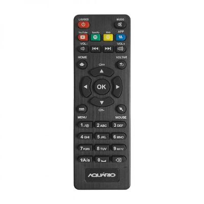 Controle Remoto V1 Aquario Para Stv-2000 Ace-Stv20-Cnt